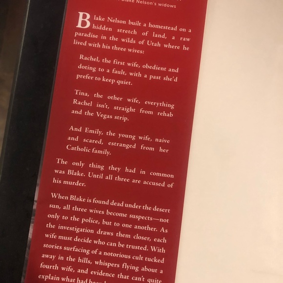 🖤SOLD🖤 Verity by Colleen Hoover and Black Widow by Cate Quinn Book Set - Picture 3 of 4